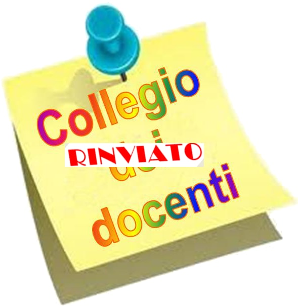 Rinvio collegio dei docenti del 23 febbraio 2018